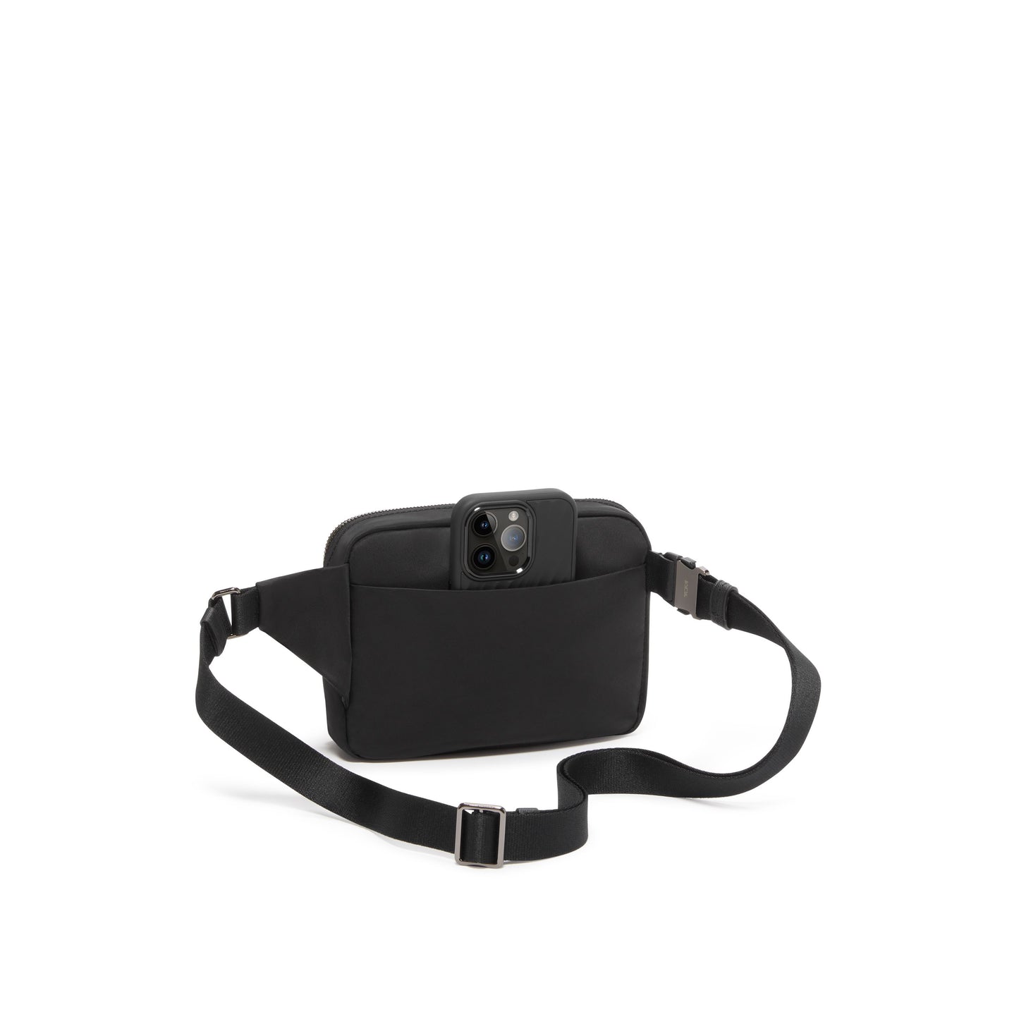 TUMI - Voyageur Sedona Crossbody Sling Bag - Nylon Crossbody Purse for Business & Travel - Stylish Women's Crossbody Bag - Black & Gunmetal