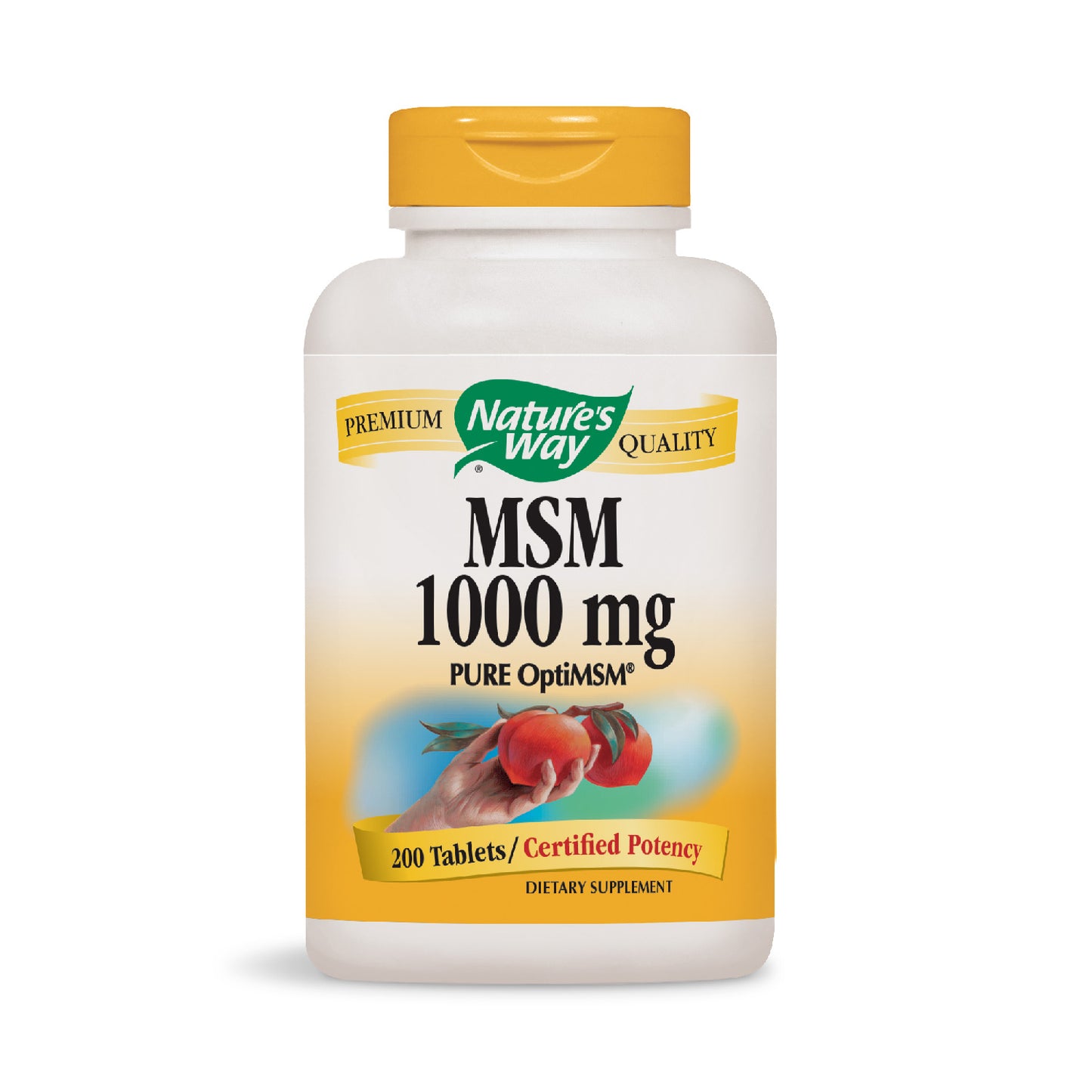 Nature's Way MSM 1000mg, 200 Tablets