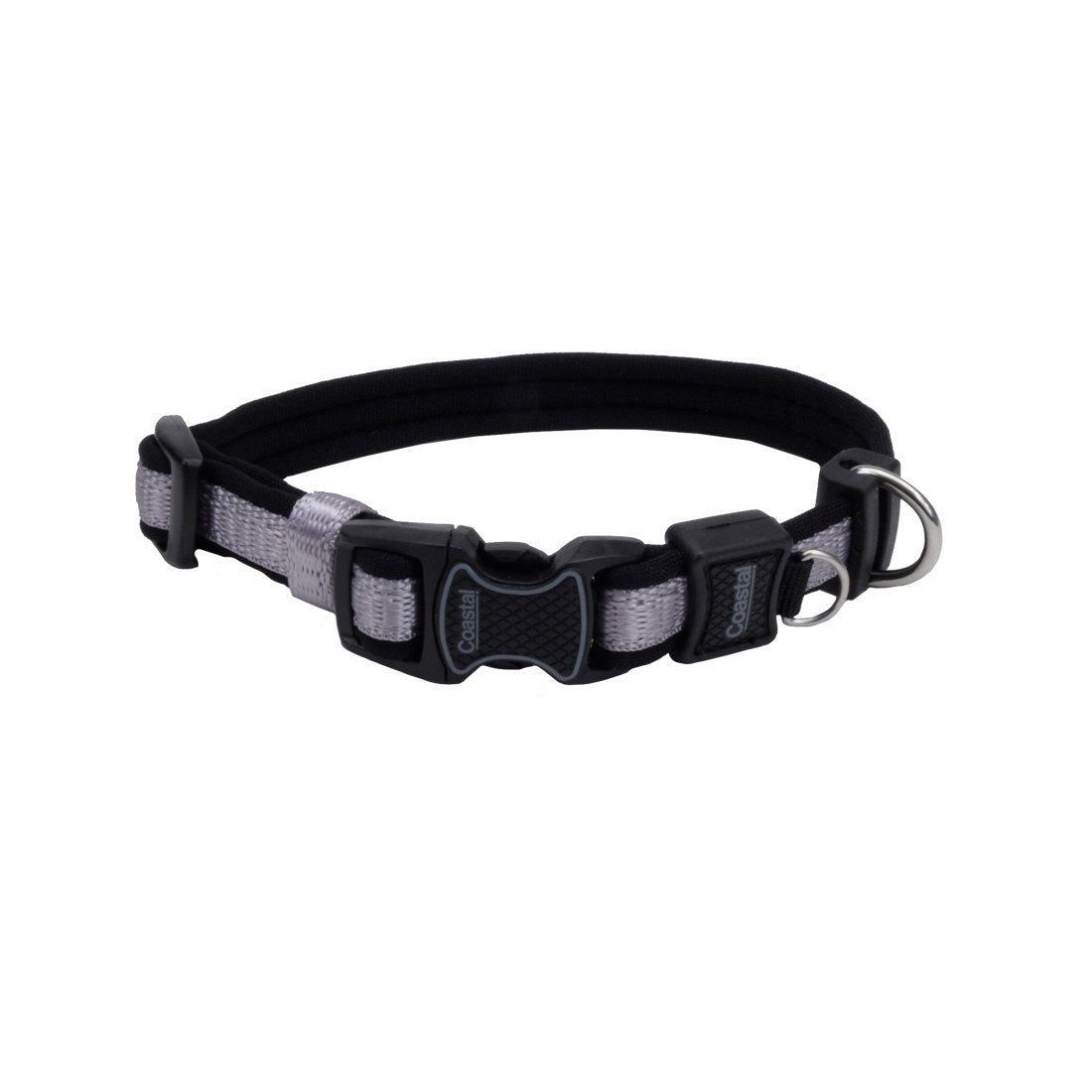 Coastal - Inspire Enhanced Core - Adjustable Collar, Grey, 1" x 18"-26"