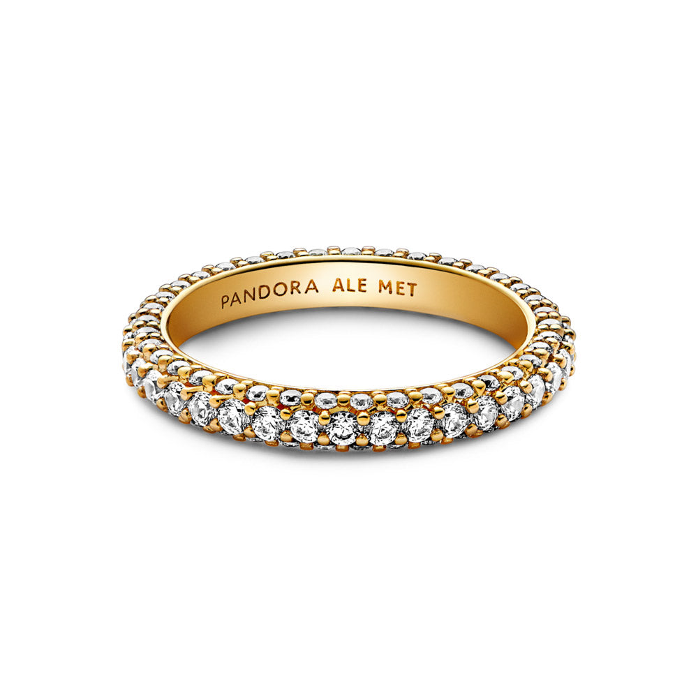 Pandora Timeless Pav√© Single-row Ring, size 50