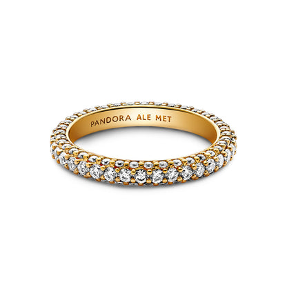 Pandora Timeless Pav√© Single-row Ring, size 50