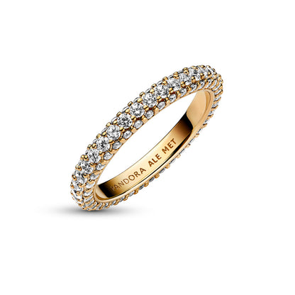 Pandora Timeless Pav√© Single-row Ring, size 50