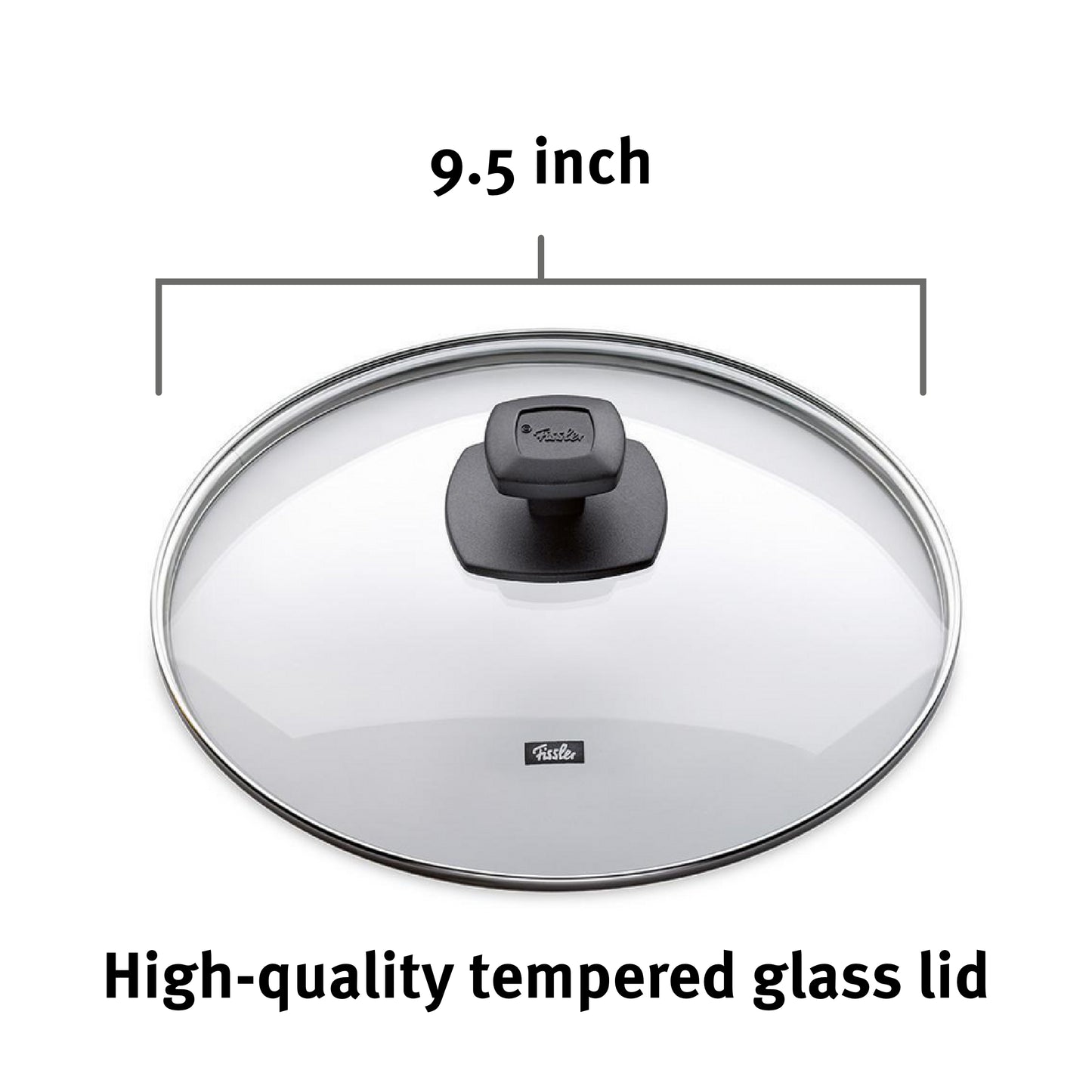 Fissler Comfort 9.5 Inch Quality Glass Lid