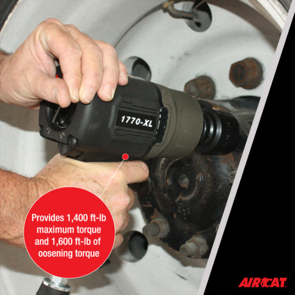 AIRCAT 1770-XL 3/4 Inch Composite Impact Wrench 1600 ft-lbs