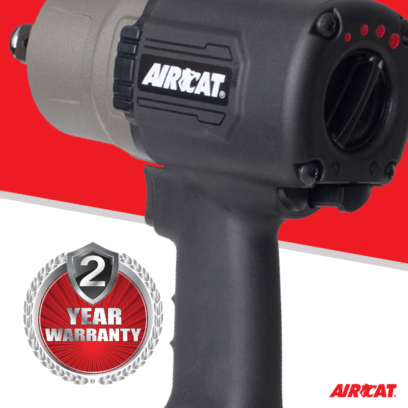 AIRCAT 1770-XL 3/4 Inch Composite Impact Wrench 1600 ft-lbs