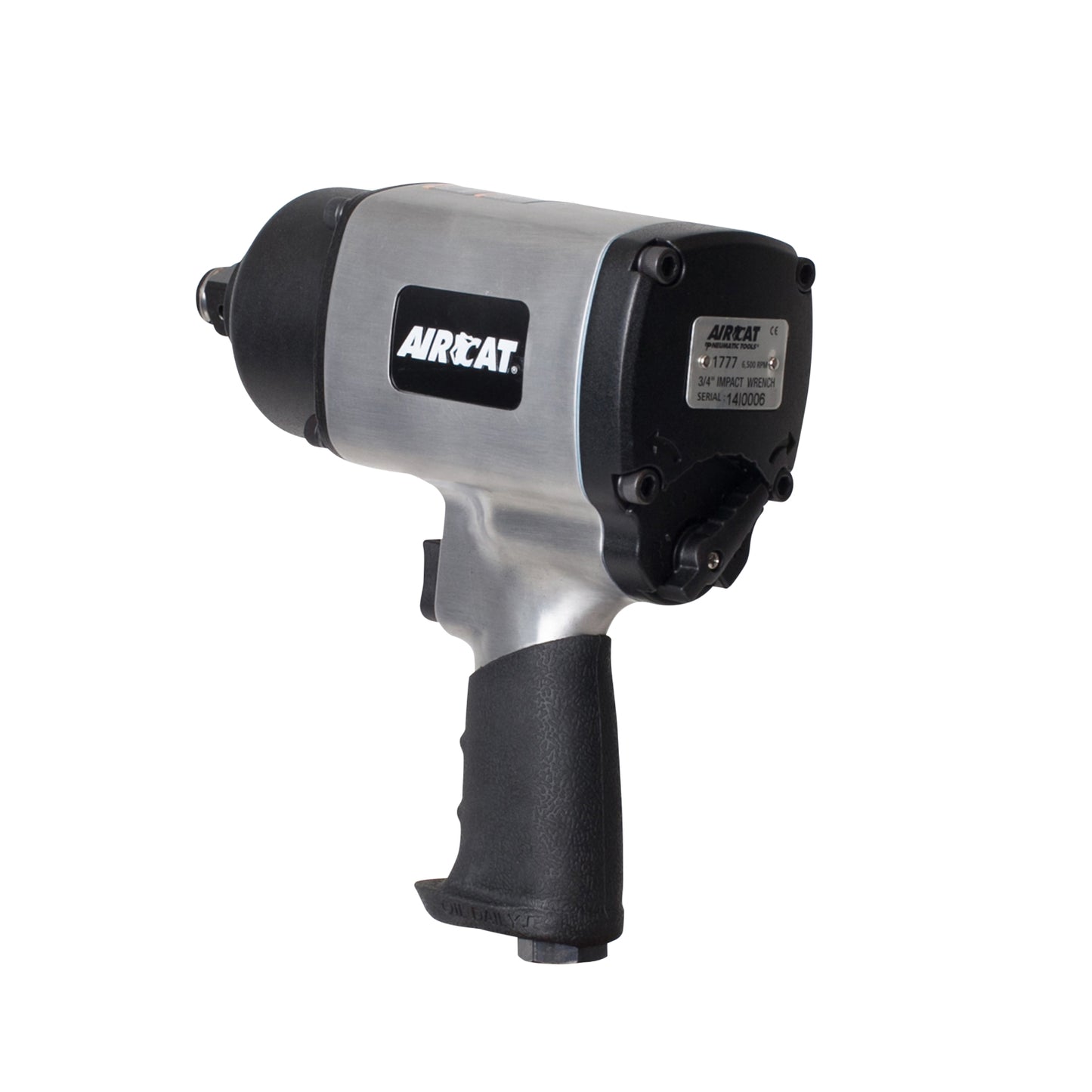AIRCAT 1777: 3/4-Inch Impact Wrench with Refined Design Twin Hammer 1,600 ft-lbs