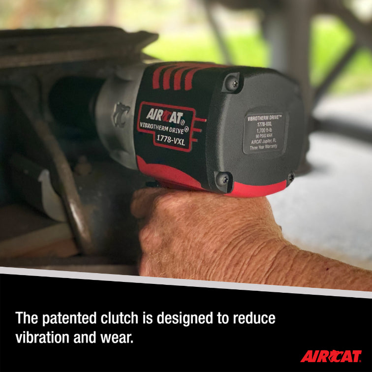 AIRCAT 1778-VXL 3/4-Inch Vibrotherm Drive Composite Impact Wrench 1700 ft-lbs