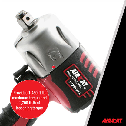 AIRCAT 1778-VXL 3/4-Inch Vibrotherm Drive Composite Impact Wrench 1700 ft-lbs