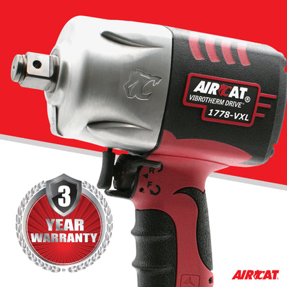 AIRCAT 1778-VXL 3/4-Inch Vibrotherm Drive Composite Impact Wrench 1700 ft-lbs