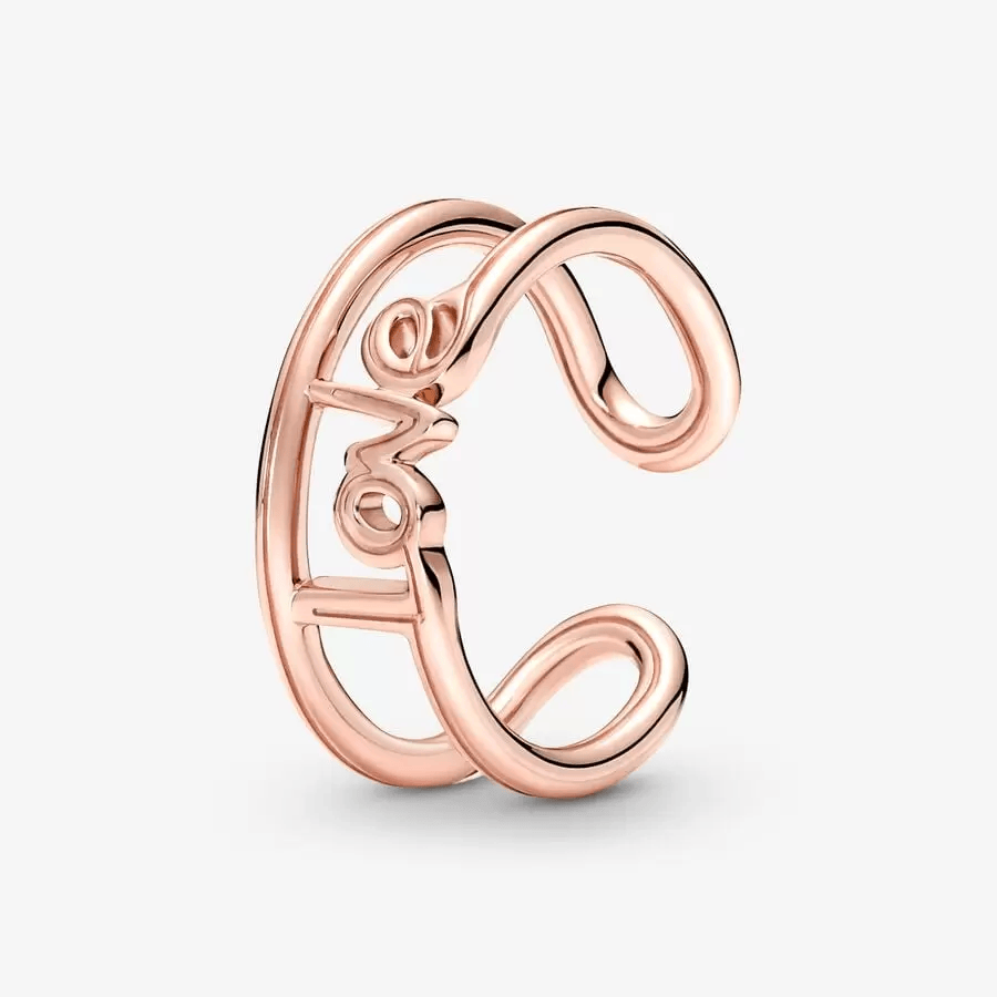 PANDORA ME Love Open Ring, 180077C00-50, With Gift Box