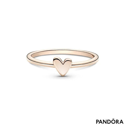 PANDORA Freehand Heart Ring, Size 60, With Gift Box