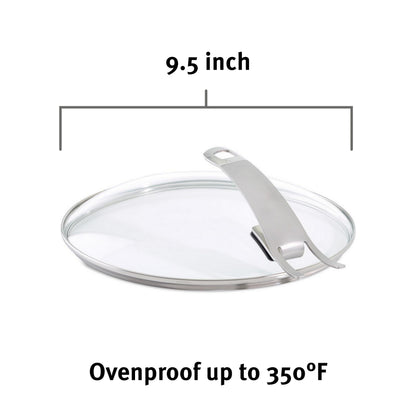 Fissler Steelux Premium Glass Lid, 9-1/2-Inch