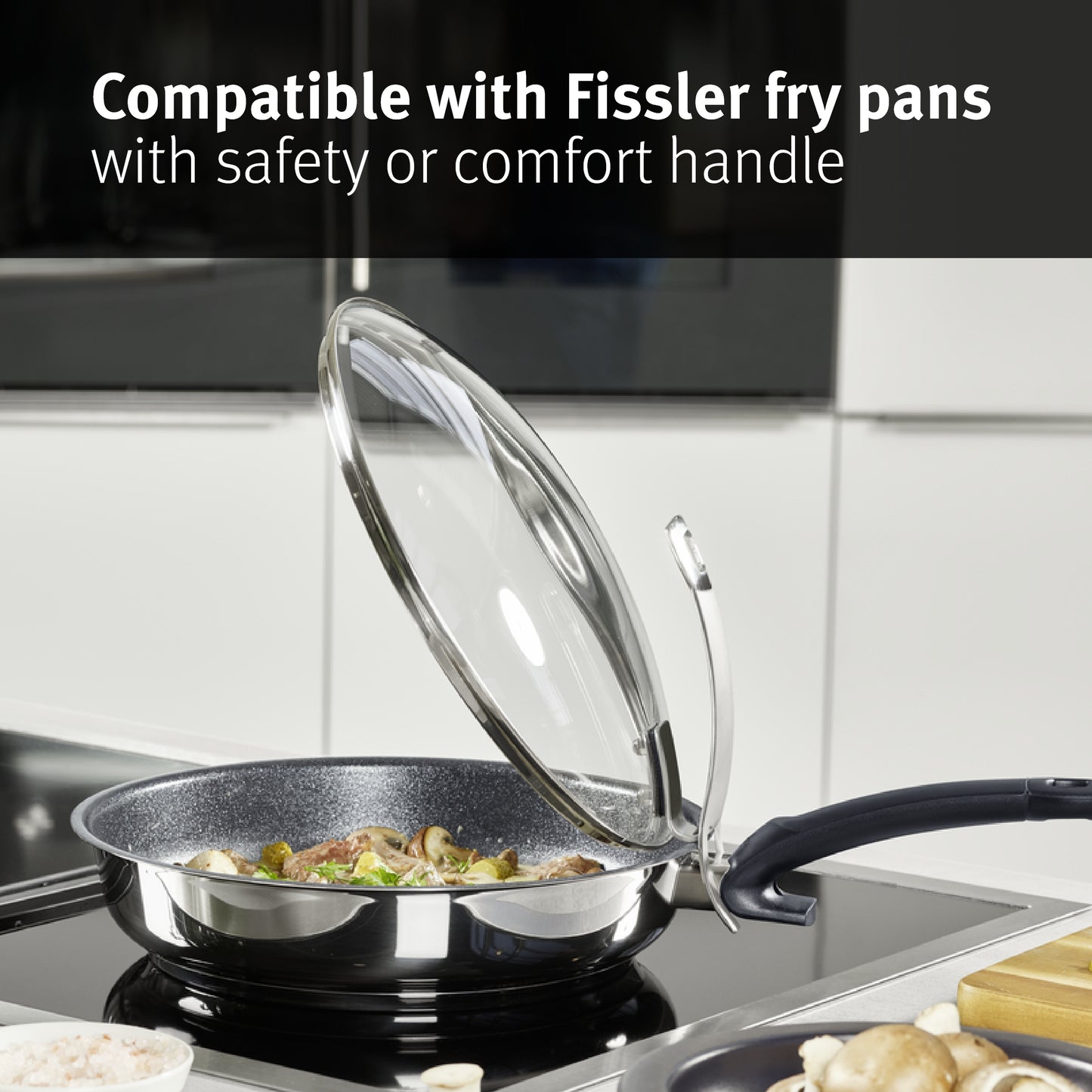Fissler Steelux Premium Glass Lid, 12-Inch