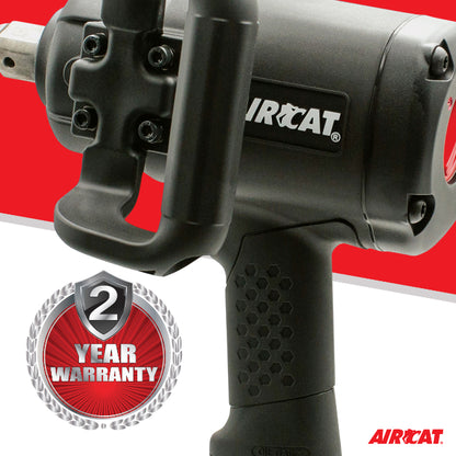 AIRCAT 1870-P 1-Inch Super Duty Composite Pistol Grip Impact Wrench 2,100 ft-lbs