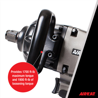Aircat 1880-P-A-1"" Pistol Grip Impact Wrench
