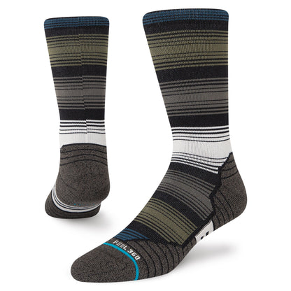 Stance Crew Caliber Socks (Medium, Black)