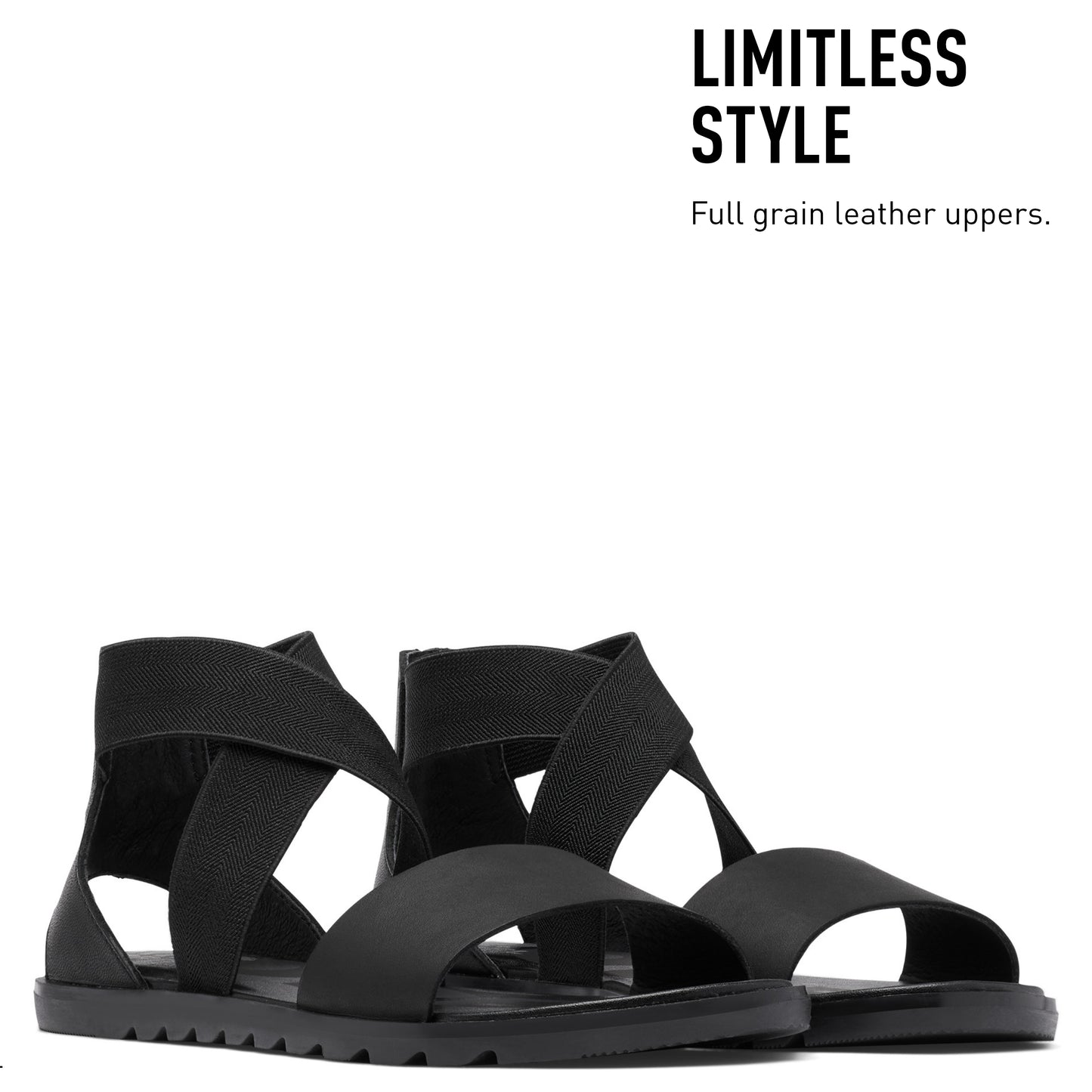 Sorel - Women's - ELLA II SANDAL - Black- Size  5.5