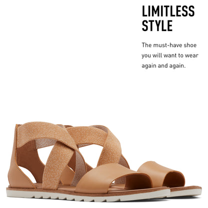 SOREL CAMERON‚Ñ¢ FLATFORM CORD SANDAL Sea Salt, Gum 16, 10