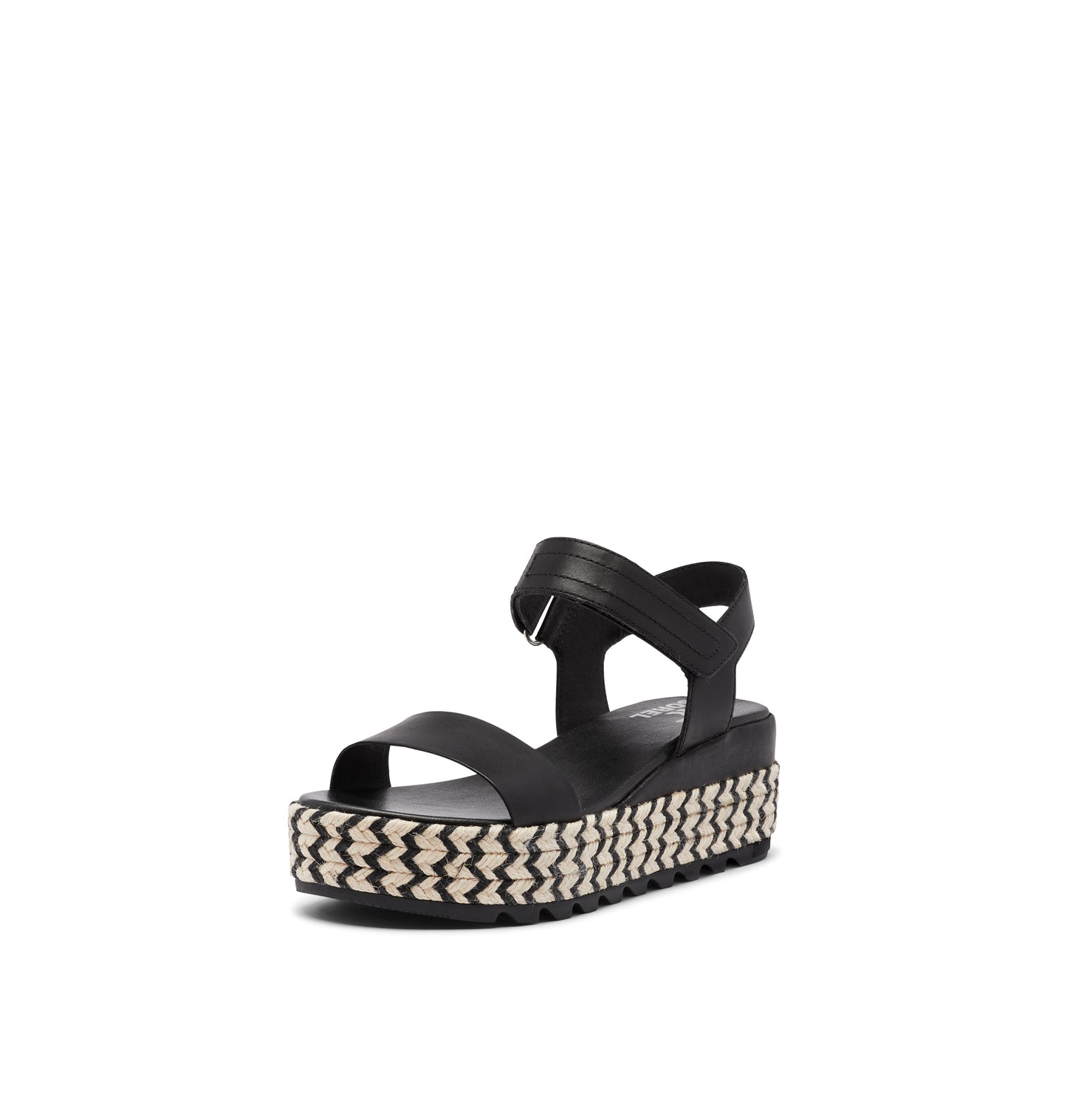 Sorel - Women's - CAMERON FLATFORM SANDAL - Black- Size  12