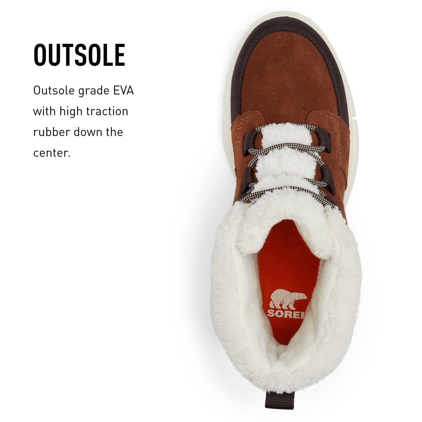 SOREL Women's SOREL EXPLORER√¢‚Äû¬¢ II CARNIVAL COZY WP - Wood, Chalk - Size 12