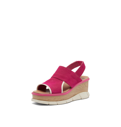 SOREL CAMERON‚Ñ¢ FLATFORM CORD SANDAL Sea Salt, Gum 16, 10