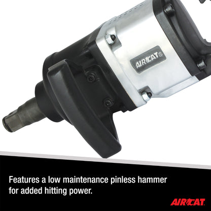 AIRCAT 1992-1: 1-Inch Straight Impact Wrench with Pinless Hammer Mechanism 2,000 ft-lbs