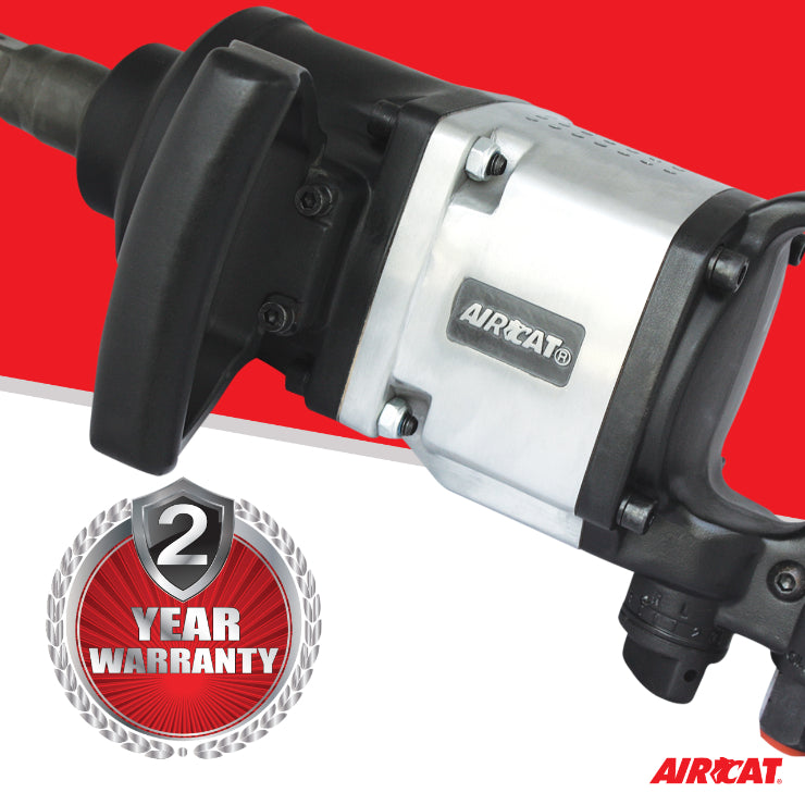 AIRCAT 1992-1: 1-Inch Straight Impact Wrench with Pinless Hammer Mechanism 2,000 ft-lbs