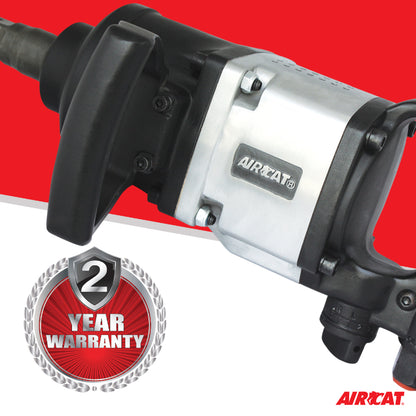 AIRCAT 1992-1: 1-Inch Straight Impact Wrench with Pinless Hammer Mechanism 2,000 ft-lbs