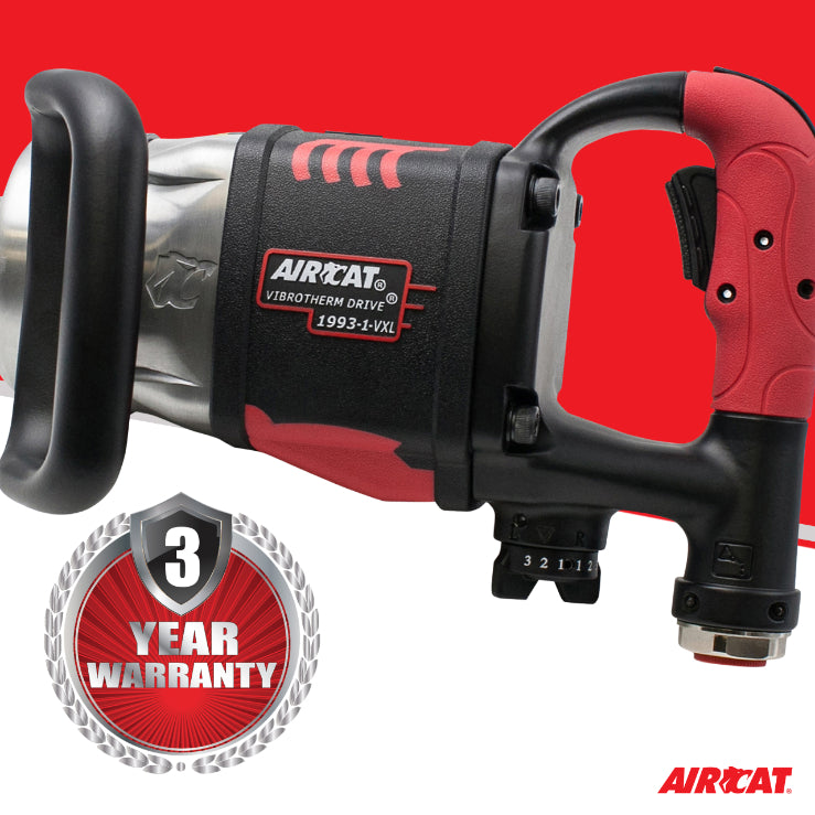 AirCAT 1993-1-VXL 1" VIBROTHERM DRIVE‚Ñ¢ Straight Impact Wrench 2100 ft-lb