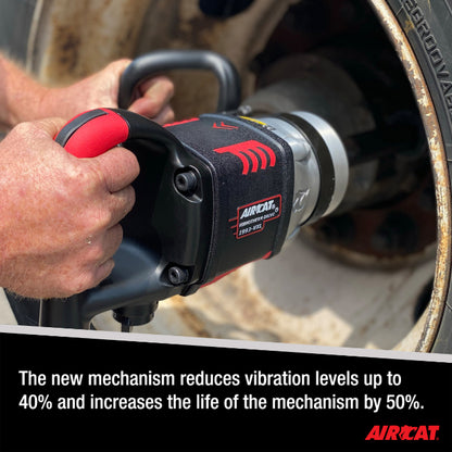 AIRCAT 1993-VXL: 1-Inch Vibrotherm Drive Composite Straight Impact Wrench with 7-Inch Anvil