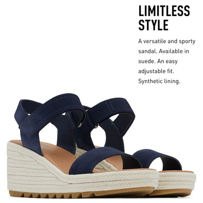 SOREL CAMERON‚Ñ¢ FLATFORM CORD SANDAL Sea Salt, Gum 16, 10