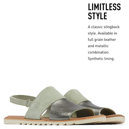 SOREL CAMERON‚Ñ¢ FLATFORM CORD SANDAL Sea Salt, Gum 16, 10
