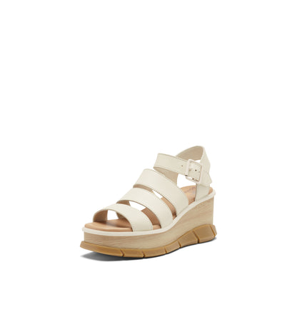 SOREL Women's Joanie III Ankle Strap Sandals - Chalk - Size 7