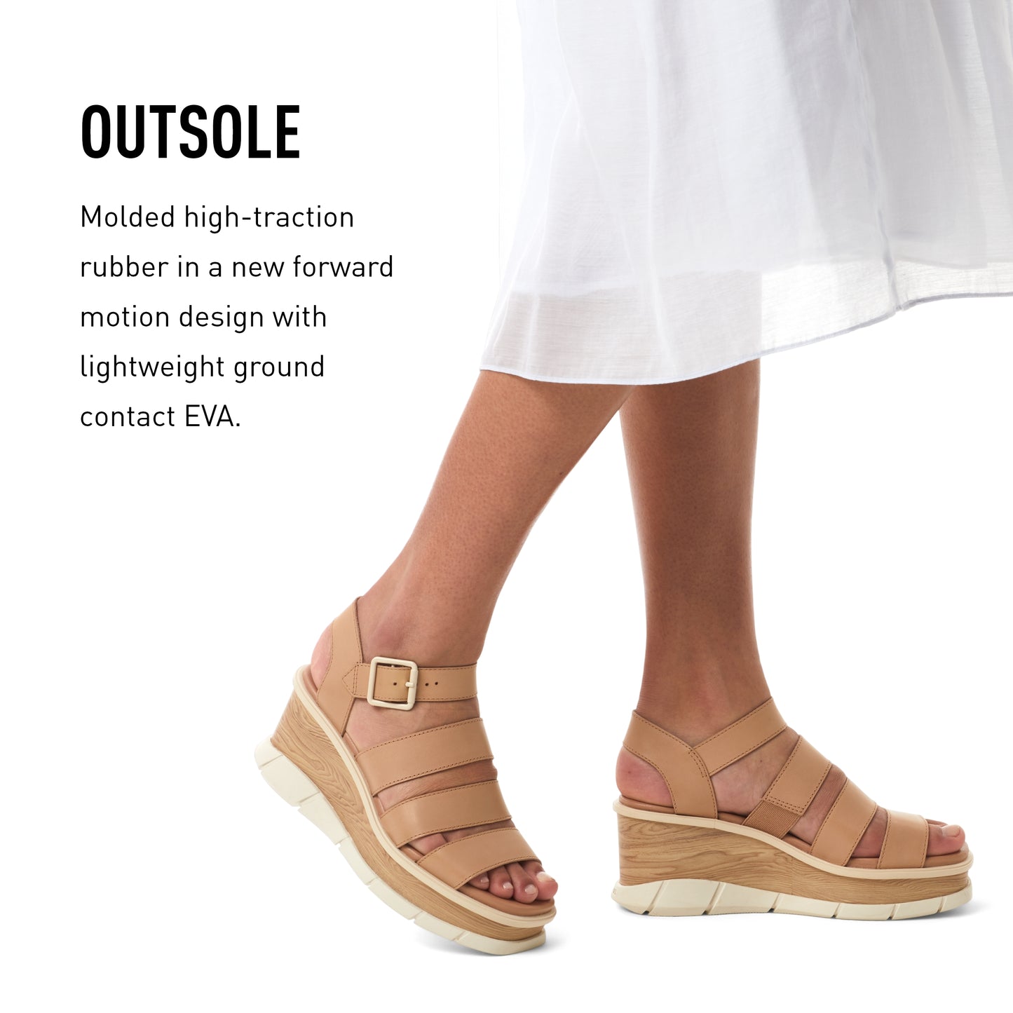 SOREL CAMERON‚Ñ¢ FLATFORM CORD SANDAL Sea Salt, Gum 16, 10