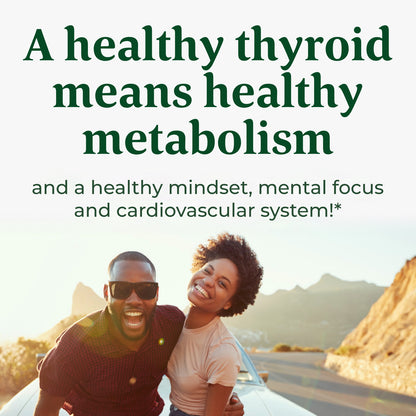 MegaFood Thyroid Strength - Mineral Supplement for Thyroid Support with Ashwagandha, Zinc, Iodine, L-Tyrosine, Selenium, and Copper - Gluten-Free, Made Without Dairy - Vegan - 60 Tabs (30 Servings)