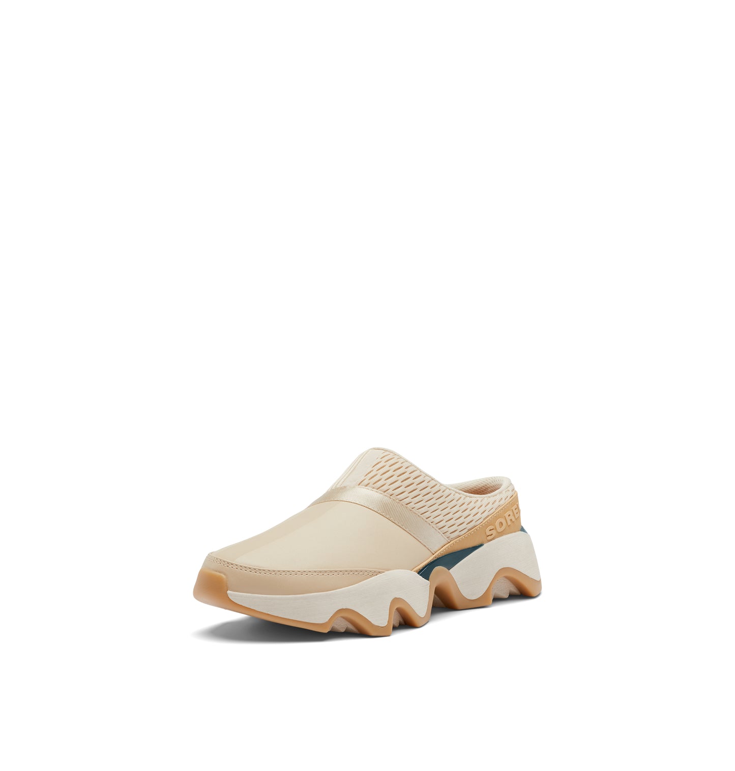 SOREL CAMERON‚Ñ¢ FLATFORM CORD SANDAL Sea Salt, Gum 16, 10
