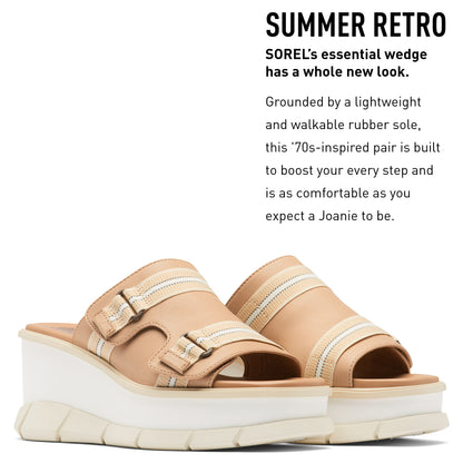 SOREL CAMERON‚Ñ¢ FLATFORM CORD SANDAL Sea Salt, Gum 16, 10