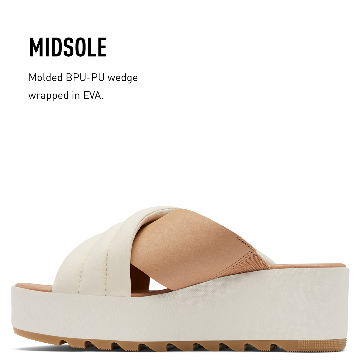 SOREL CAMERON‚Ñ¢ FLATFORM CORD SANDAL Sea Salt, Gum 16, 10