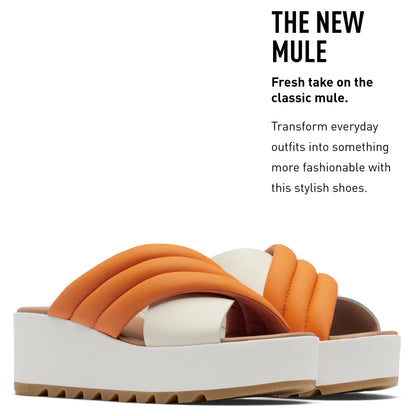 SOREL CAMERON‚Ñ¢ FLATFORM CORD SANDAL Sea Salt, Gum 16, 10