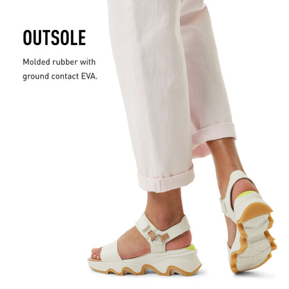 SOREL CAMERON‚Ñ¢ FLATFORM CORD SANDAL Sea Salt, Gum 16, 10