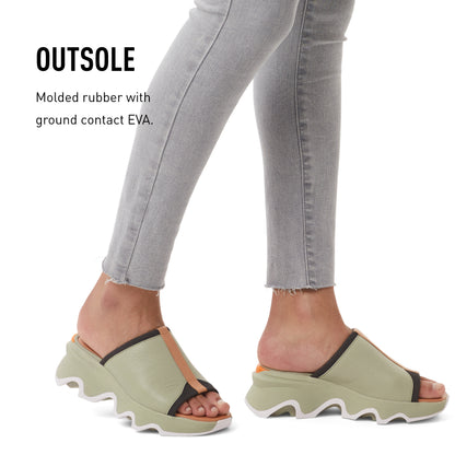 SOREL CAMERON‚Ñ¢ FLATFORM CORD SANDAL Sea Salt, Gum 16, 10