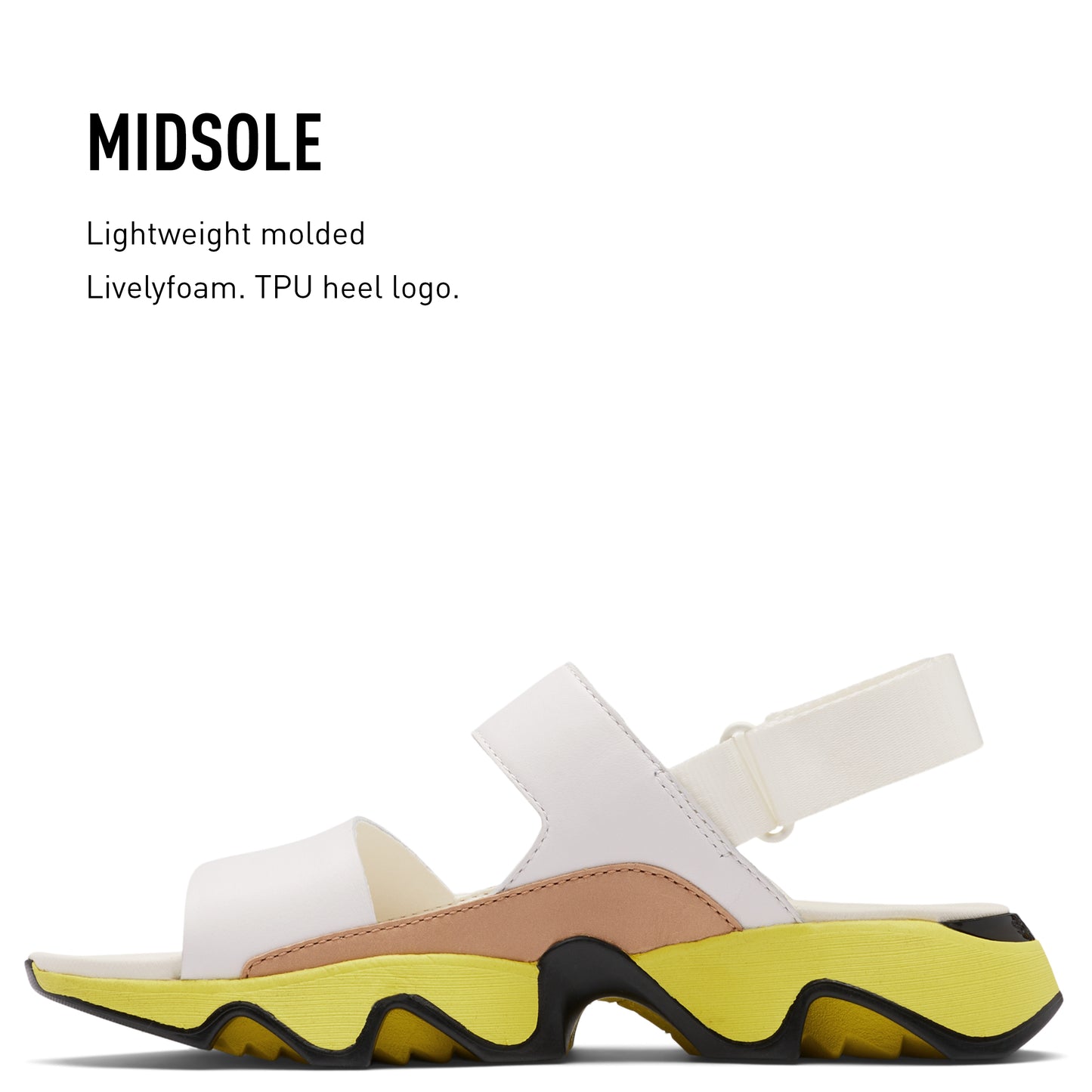SOREL CAMERON‚Ñ¢ FLATFORM CORD SANDAL Sea Salt, Gum 16, 10