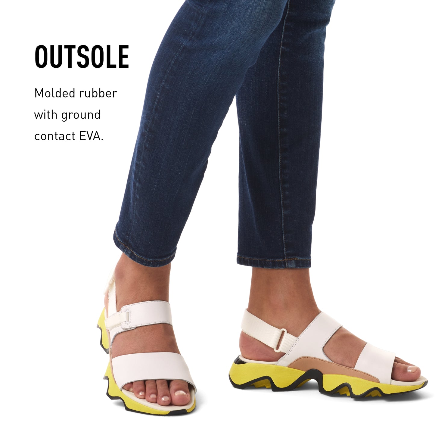 SOREL CAMERON‚Ñ¢ FLATFORM CORD SANDAL Sea Salt, Gum 16, 10