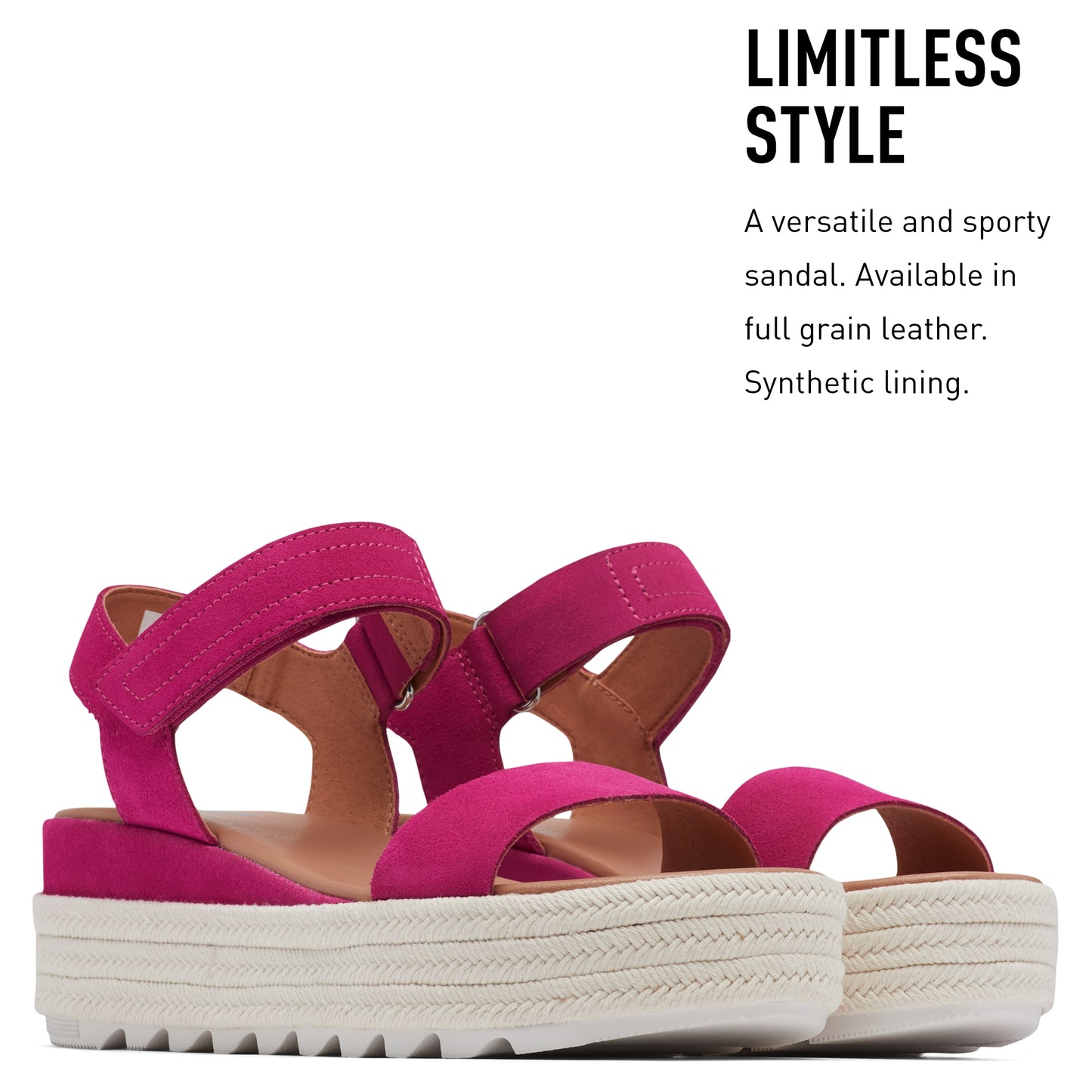 SOREL CAMERON‚Ñ¢ FLATFORM CORD SANDAL Sea Salt, Gum 16, 10