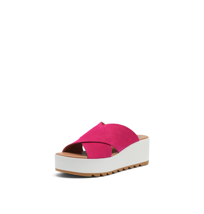 SOREL CAMERON‚Ñ¢ FLATFORM CORD SANDAL Sea Salt, Gum 16, 10