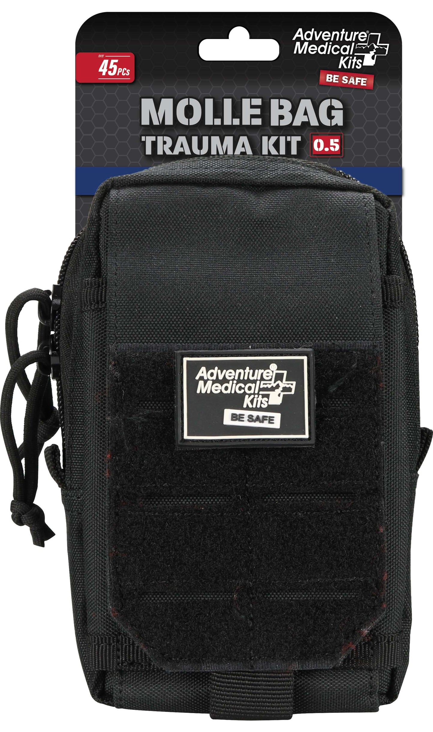 MOLLE Bag Trauma Kit 0.5 (Black Bag)