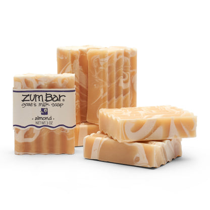 Zum Bar Goat's Milk Soap - 3 oz (6 Pack) - Almond