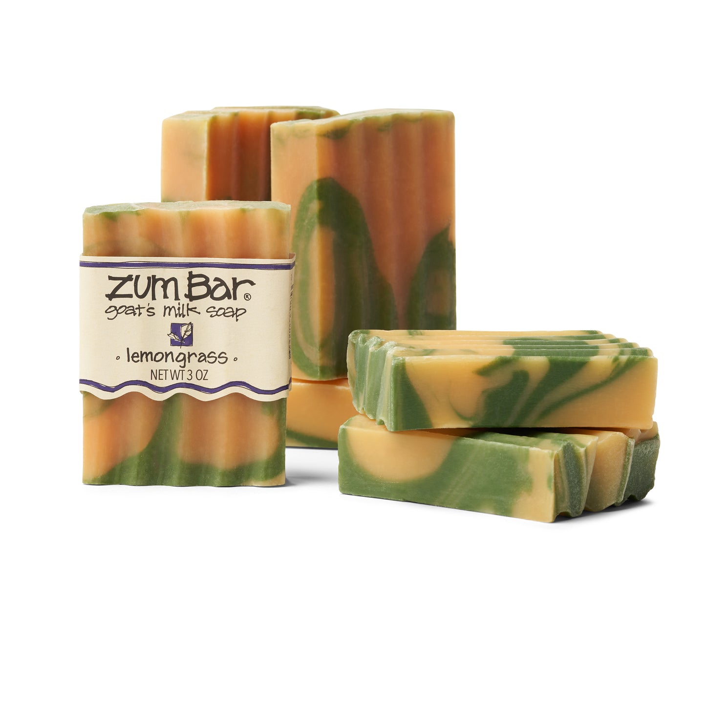 Zum Bar Goat's Milk Soap - Lemongrass - 3 oz (6 Pack)