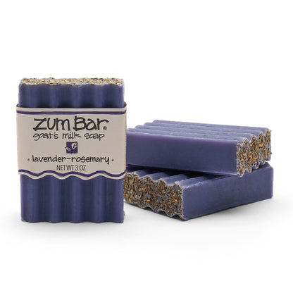 Zum Bar Goat's Milk Soap - Lavender-Rosemary - 3 oz (3 Pack)