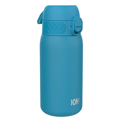 Ion8 Double Wall Stainless Steel Leakproof Water Bottle - 11 oz/320 ml - Blue